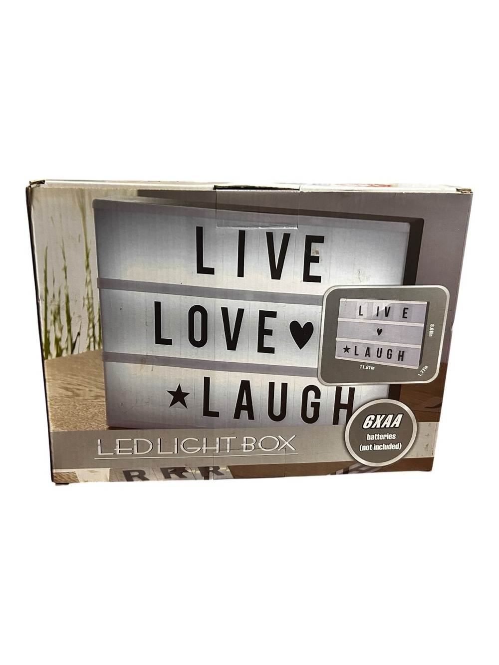 💟LED Light Box Sign – Customizable Message Board - Picture 2 of 8